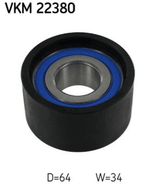Umlenk Führungsrolle Zahnriemen für CITROËN FIAT IVECO OPEL PEUGEOT RENAULT
