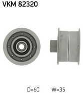 Umlenk Führungsrolle Zahnriemen für NISSAN LDV BLUEBIRD Station Wagon Hatchback