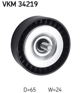 Umlenk Führungsrolle Keilrippenriemen links für FORD B-MAX C-MAX II ECOSPORT
