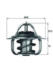 Thermostat Kühlmittel für FORD OPEL SAAB CAPRI I II III CONSUL Coupe Turnier