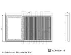 Luftfilter für MG ZS SUV