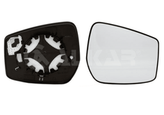 Spiegelglas Außenspiegel rechts für NISSAN NOTE