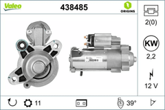 Anlasser Starter für FORD VOLVO C-MAX II FOCUS Turnier Stufenheck Cabriolet III