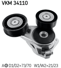 Riemenspanner Keilrippenriemen links für FORD C-MAX FOCUS II Turnier Stufenheck