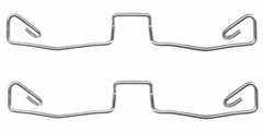 Zubehörsatz Bremssattel Vorderachse für AUDI A6 C5 Avant ALLROAD