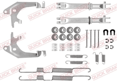 Zubehörsatz Bremsbacken Hinterachse für TOYOTA HILUX IV Pick-up LAND CRUISER