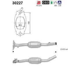 Katalysator für RENAULT LAGUNA III Grandtour