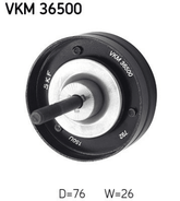 Umlenk Führungsrolle Keilrippenriemen für VOLVO 850 Kombi S70 S80 I V70