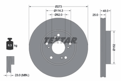 2x Bremsscheibe Vorderachse für BYD DOLPHIN