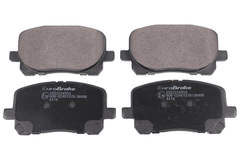 Bremsbelagsatz Scheibenbremse Vorderachse für TOYOTA AVENSIS VERSO