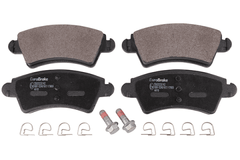 Bremsbelagsatz Scheibenbremse Vorderachse für PEUGEOT 206 Schrägheck CC