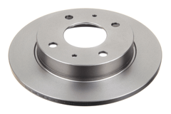 2x Bremsscheibe Hinterachse für MITSUBISHI SMART COLT VI CZC Cabriolet FORFOUR