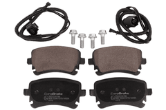 Bremsbelagsatz Scheibenbremse Hinterachse für AUDI VW A4 B6 Avant Cabriolet B7