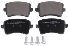 Bremsbelagsatz Scheibenbremse Hinterachse für AUDI A4 Allroad B8 Avant A5