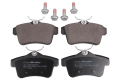 Bremsbelagsatz Scheibenbremse Hinterachse für CITROËN PEUGEOT DS C4 II