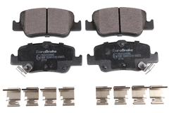 Bremsbelagsatz Scheibenbremse Hinterachse für TOYOTA AURIS Kombi COROLLA