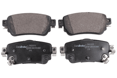 Bremsbelagsatz Scheibenbremse Hinterachse für NISSAN RENAULT LEAF QASHQAI II