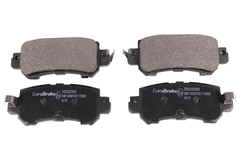 Bremsbelagsatz Scheibenbremse Hinterachse für MAZDA 2 Schrägheck CX-3 CX-5