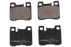 Bremsbelagsatz Scheibenbremse Hinterachse für MERCEDES-BENZ 124 Stufenheck