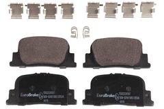 Bremsbelagsatz Scheibenbremse Hinterachse für TOYOTA CAMRY PRIUS Liftback