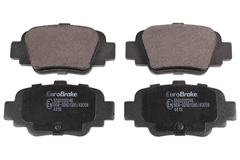 Bremsbelagsatz Scheibenbremse Hinterachse für NISSAN MICRA II