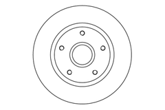 2x Bremsscheibe Hinterachse für RENAULT CLIO IV MEGANE III Grandtour CC SCÉNIC