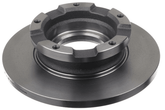 2x Bremsscheibe Hinterachse für FORD TOURNEO CUSTOM V362 Bus TRANSIT V363
