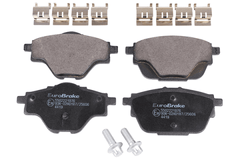 Bremsbelagsatz Scheibenbremse Hinterachse für CITROËN OPEL PEUGEOT VAUXHALL DS