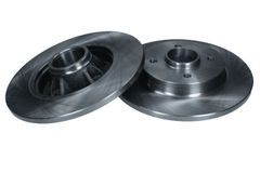 2x Bremsscheibe Hinterachse für CITROËN PEUGEOT DS BERLINGO MULTISPACE C4 GRAND