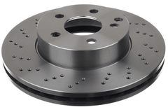 2x Bremsscheibe Vorderachse Hinterachse für MERCEDES-BENZ C-KLASSE Coupe