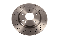 2x Bremsscheibe Vorderachse für MERCEDES-BENZ A-KLASSE