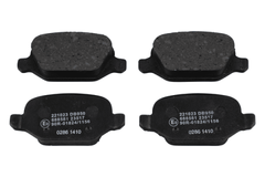 Bremsbelagsatz Scheibenbremse Hinterachse für ALFA ROMEO FIAT LANCIA 147 156