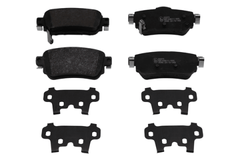 Bremsbelagsatz Scheibenbremse Hinterachse für NISSAN RENAULT LEAF QASHQAI II