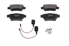 Bremsbelagsatz Scheibenbremse Hinterachse für ABARTH FIAT GRANDE PUNTO EVO
