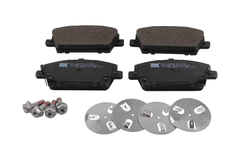 Bremsbelagsatz Scheibenbremse Vorderachse für HONDA CIVIC VIII Hatchback