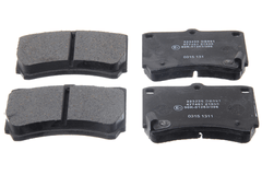 Bremsbelagsatz Scheibenbremse Vorderachse für KIA MAZDA RIO I Schrägheck