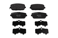 Bremsbelagsatz Scheibenbremse Hinterachse für ABARTH FIAT MAZDA 124 Spider