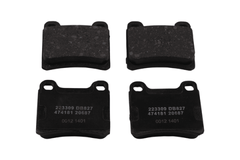 Bremsbelagsatz Scheibenbremse Hinterachse für MERCEDES-BENZ 124 Coupe