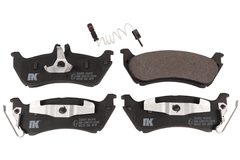 Bremsbelagsatz Scheibenbremse Hinterachse für MERCEDES-BENZ M-KLASSE