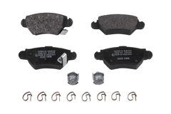 Bremsbelagsatz Scheibenbremse Hinterachse für OPEL ASTRA G Cabriolet Caravan CC