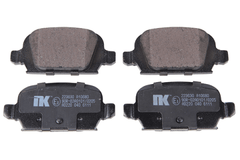 Bremsbelagsatz Scheibenbremse Hinterachse für OPEL CORSA C Kasten/Schrägheck