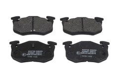 Bremsbelagsatz Scheibenbremse Hinterachse für CITROËN PEUGEOT RENAULT SAXO