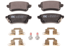 Bremsbelagsatz Scheibenbremse Hinterachse für RENAULT CAPTUR II ZOE