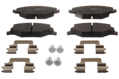 Bremsbelagsatz Scheibenbremse Vorderachse für SKODA VW FABIA II Combi Praktik