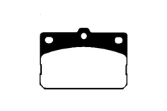 Bremsbelagsatz Scheibenbremse Vorderachse für TOYOTA COROLLA Coupe Kombi