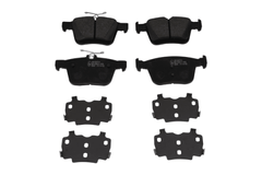 Bremsbelagsatz Scheibenbremse Hinterachse für AUDI SEAT SKODA VW A3 Cabriolet