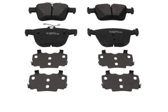 Bremsbelagsatz Scheibenbremse Hinterachse für AUDI CUPRA SEAT SKODA VW A3