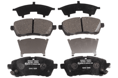 Bremsbelagsatz Scheibenbremse Vorderachse für DAIHATSU MAZDA SUBARU SUZUKI