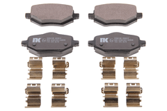 Bremsbelagsatz Scheibenbremse Hinterachse für CITROËN DS OPEL PEUGEOT C3 IV C4