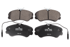 Bremsbelagsatz Scheibenbremse Vorderachse für CITROËN FIAT PEUGEOT C25 Bus